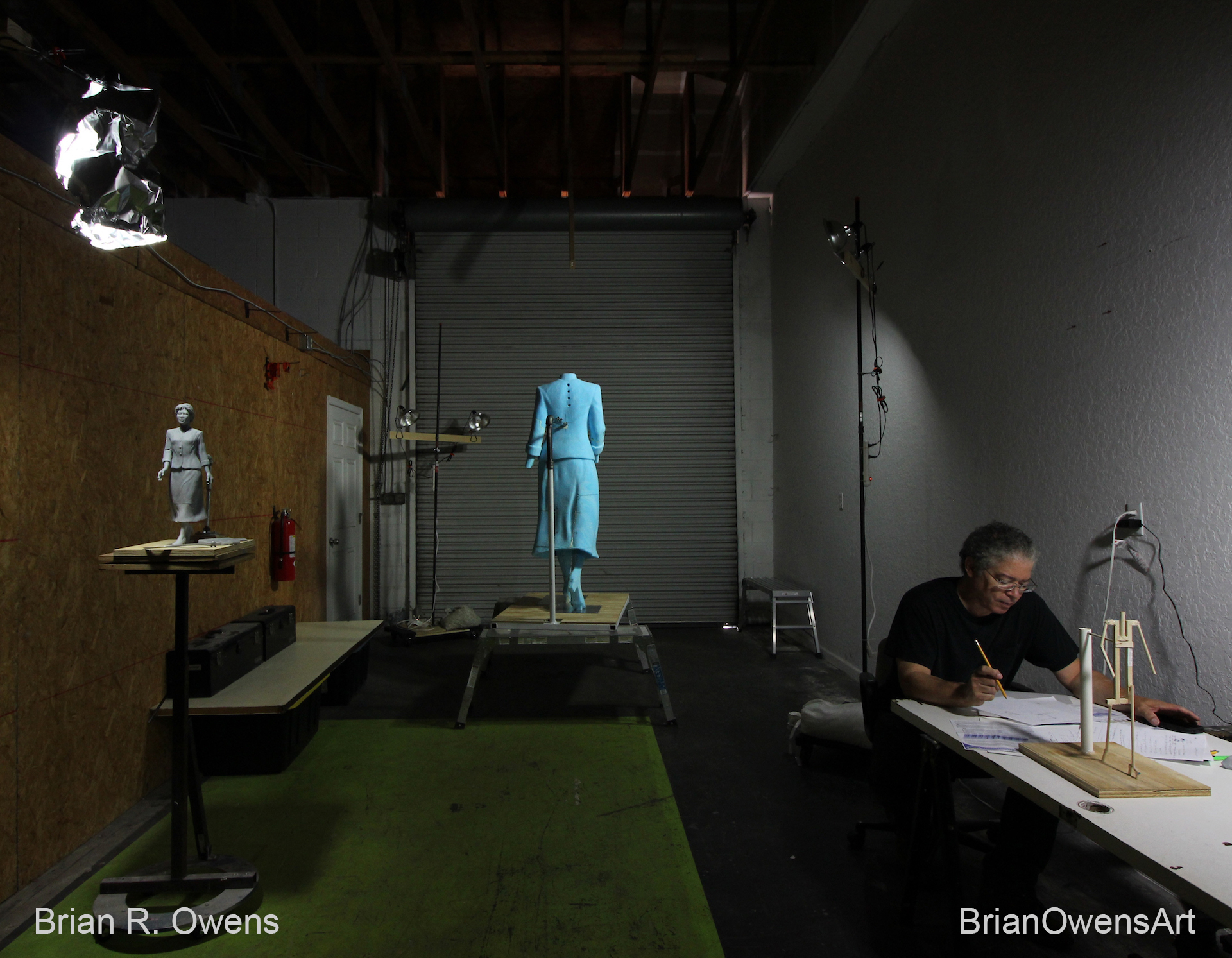 Brian R Owens studio