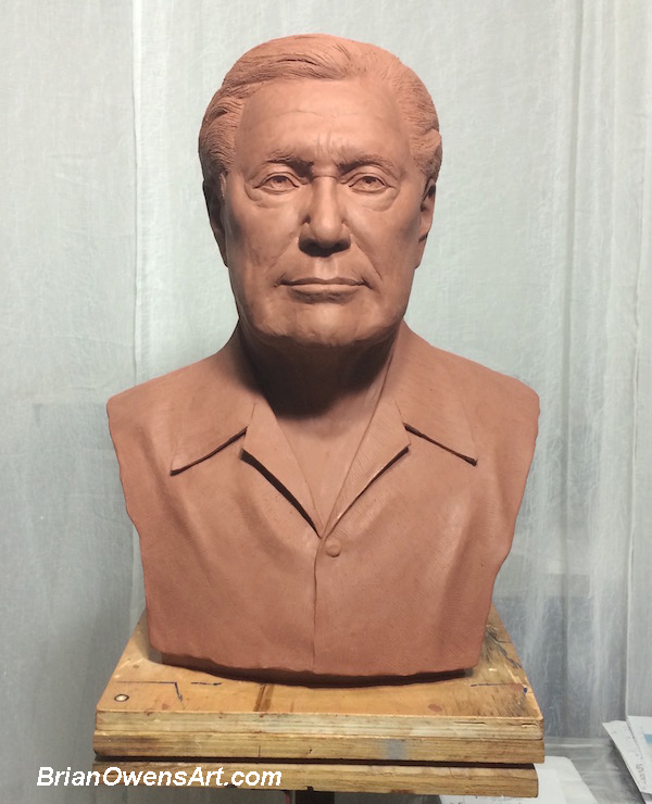 Bronze Bust Naples Florida BrianOwensArt